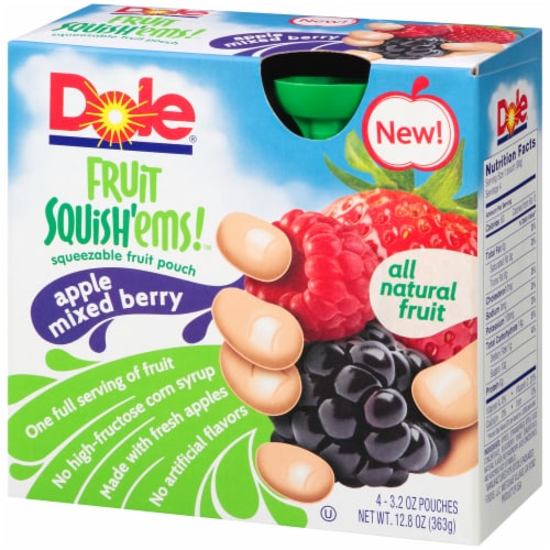 Dole Fruitocracy Apple Mixed Berry Perspective: right