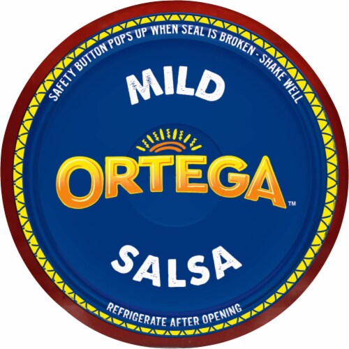 Ortega Mild Thick & Chunky Salsa Perspective: right