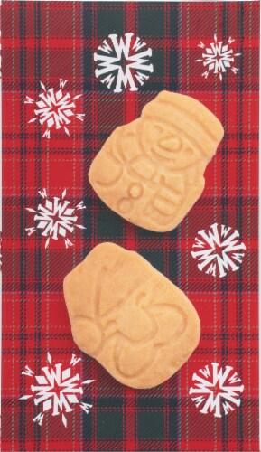 Walker's® Mini Shortbread Festive Shapes 3D Gift Box Perspective: right