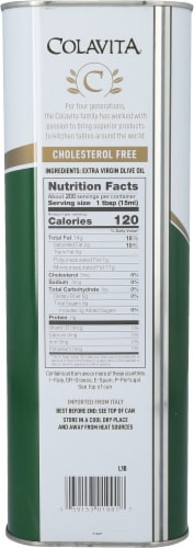 Colavita Extra Virgin Olive Oil Perspective: right