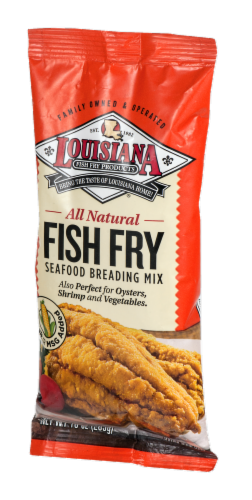 Louisiana All Natural Fish Fry Seafood Breading Mix Perspective: right