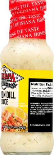 Louisiana Brand Lemon Dill Sauce Perspective: right