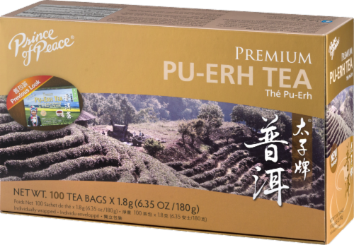 Prince of Peace Pu-erh Tea Bags Perspective: right