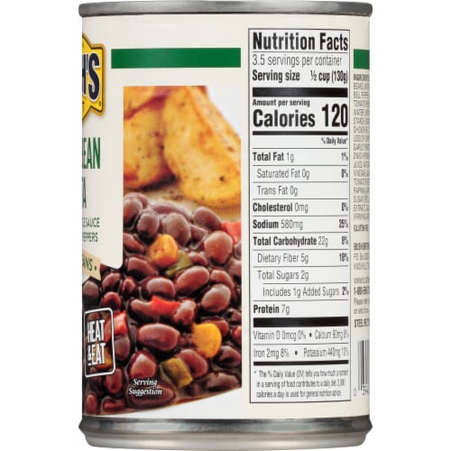 Bush's Best® Black Bean Fiesta Perspective: right