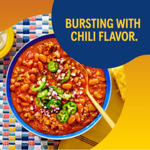 Bush's Best Medium Chili Sauce Red Beans Perspective: right