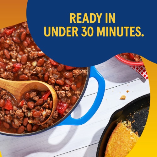 Bush's Campfire Style Chili Magic Chili Starter Perspective: right