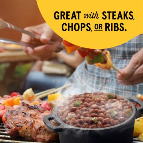 Bush's Steakhouse Recipe Grillin' Beans 22 oz Perspective: right