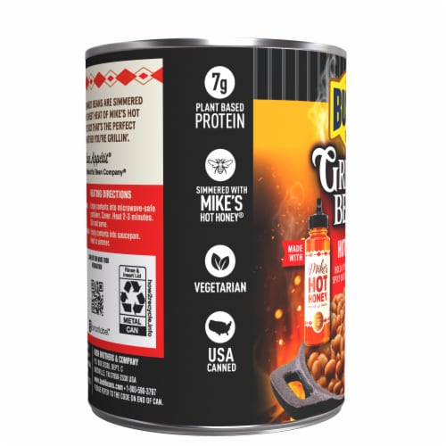 Bush's® Best Hot Honey Grillin' Beans® Perspective: right