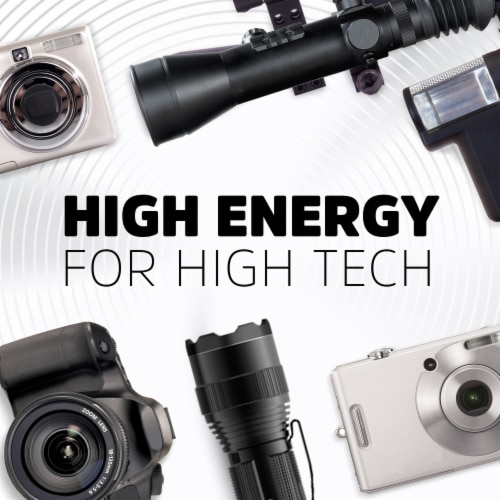 Energizer Photo Lithium 123 Batteries Perspective: right