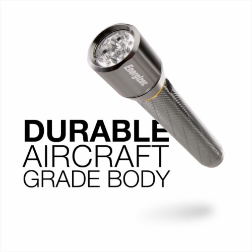 Energizer 400 Lumens Battery Powered Metal LED Flashlight Perspective: right