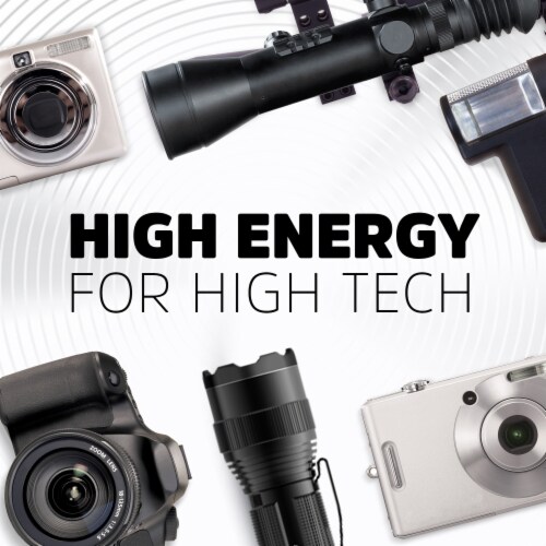 Energizer Photo Lithium 123 Batteries Perspective: right