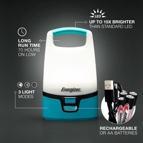 Energizer 1200 Lumens Hybrid Power LED Lantern Perspective: right