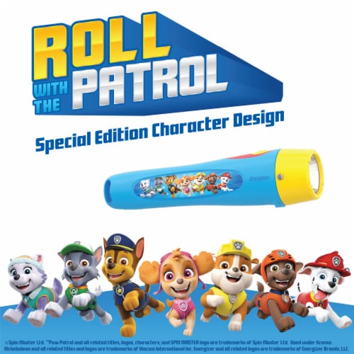 Energizer PAW Patrol Battery Powered LED Kids Flashlight Perspective: right