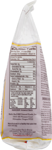 Bob's Red Mill® Gluten Fee Arrowroot Flour Perspective: right