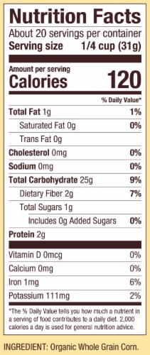 Bob's Red Mill Organic Corn Flour Perspective: right