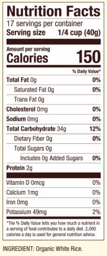 Bob's Red Mill Organic Gluten Free White Rice Flour Perspective: right