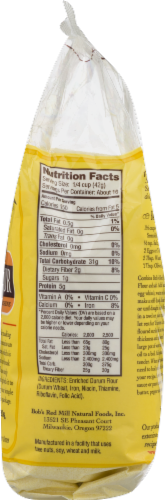Bob's Red Mill® Durum Wheat Semolina Pasta Flour Perspective: right