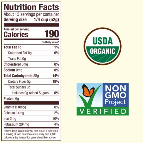 Bob's Red Mill Organic Farro Grain 24 oz Perspective: right