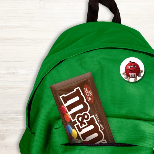 M&M'S Milk Chocolate Candy Full Size Bag Perspective: right