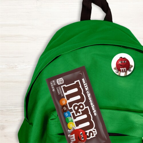M&M'S Milk Chocolate Candy, Full Size, 1.69 oz Bag Perspective: right