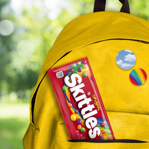 Skittles Original Chewy Candy Full Size Bag Perspective: right