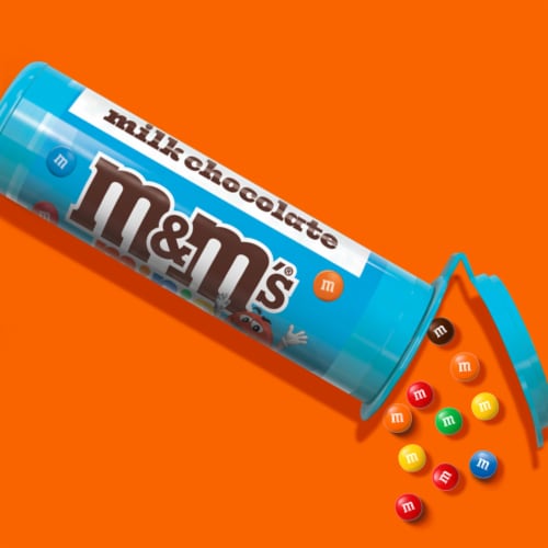 1.08 oz M&M's® Milk Chocolate Mini's Tube Labels