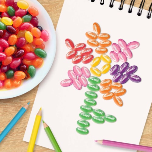 Starburst Original Easter Jelly Beans Chewy Candy Bag Perspective: right