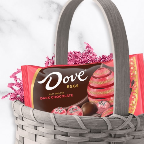 Dove Easter Egg Dark Chocolate Easter Candy Bag Perspective: right