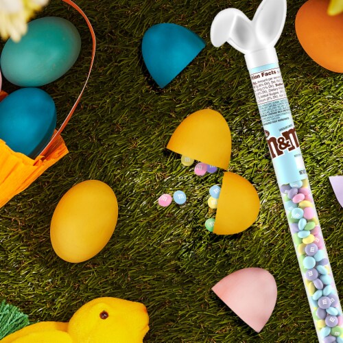 M&M'S Easter Milk Chocolate Candy Bunny Cane Perspective: right