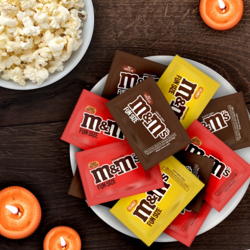 M&M'S Milk Chocolate & Peanut and Peanut Butter Fun Size Halloween Candy  Assortment, 9.9oz - Dillons Food Stores