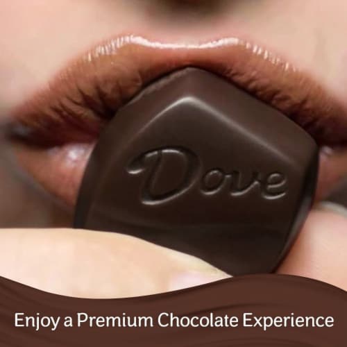 Dove Promises Individually Wrapped Peanut Butter & Dark Chocolate Candy Bag Perspective: right
