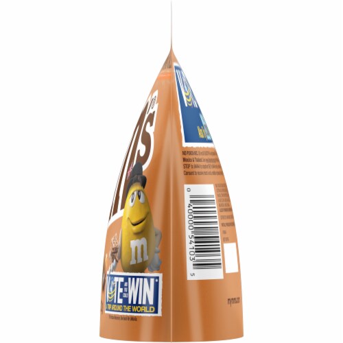 M&M's English Toffee Peanut Chocolate Candies Perspective: right