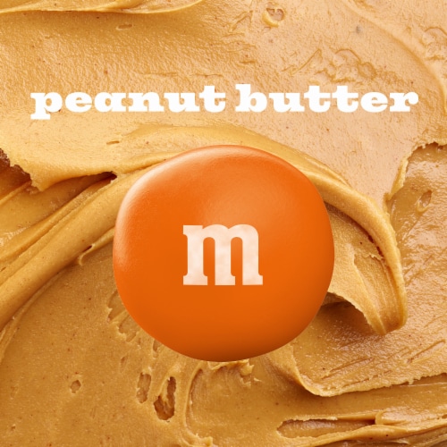 M&M'S Peanut Butter Ghoul's Mix Chocolate Halloween Candy Bag Perspective: right