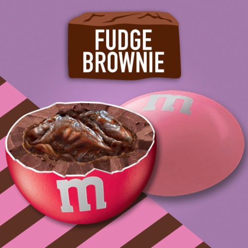 M M S Fudge Brownie Chocolate Valentine Candy Bag 9.5 oz Fry s Food Stores