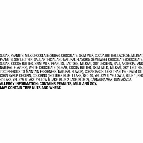 M&M's® Peanut Mix Chocolate Candy Sharing Size Bag Perspective: right
