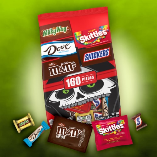 Mars Chocolate Halloween Candy Variety Bag Perspective: right