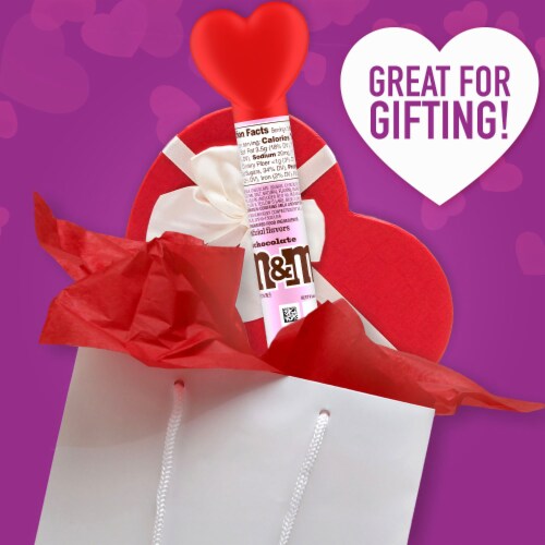M&M'S Milk Chocolate Valentine's Day Candy Heart Cane Gift Perspective: right
