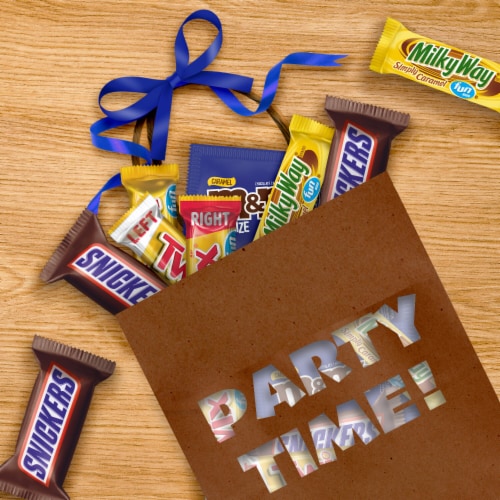 Snickers M&M'S Caramel Twix & Milky Way Caramel Lovers Chocolate Candy Variety Pack Perspective: right