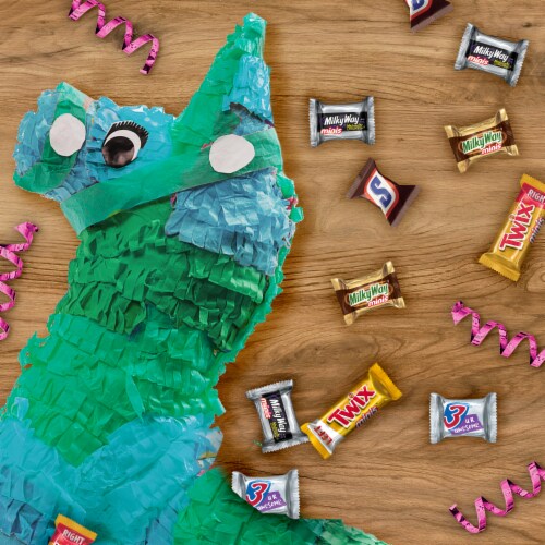 Snickers Twix Milky Way & 3 Musketeers Variety Pack Milk & Dark Chocolate Candy Bars Perspective: right
