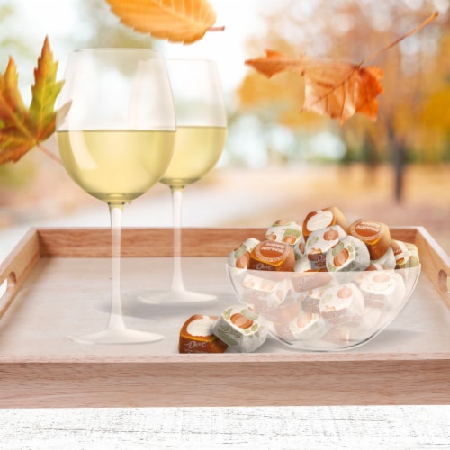 Dove Promises White Chocolate Pumpkin Pie Chocolate Candy Perspective: right
