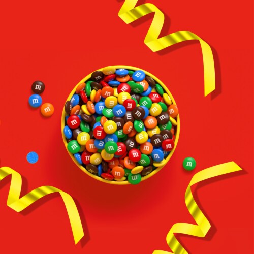 M&M'S Minis Milk Chocolate Candy Sharing Size Resealable Bag Perspective: right
