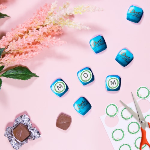 Dove Promises Milk Chocolate Easter Candy Bag Perspective: right