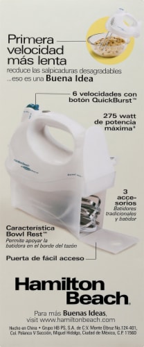 Hamilton Beach 6 Speed Power Deluxe Hand Mixer 1 ct Ralphs
