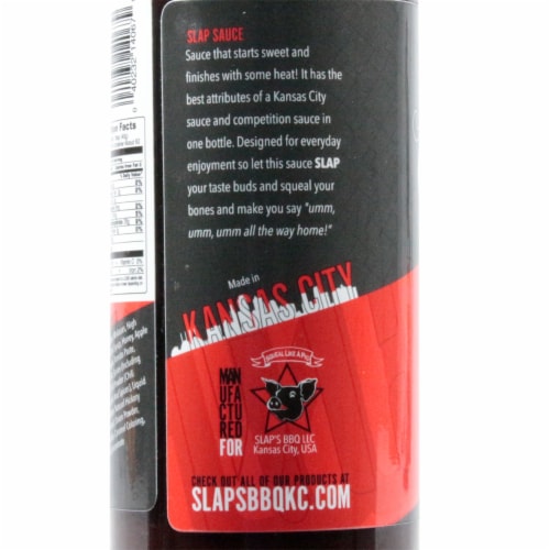 Slaps Bbq Kansas City Style Slap Sauce 16 Oz Competition Rated Barbecue ...