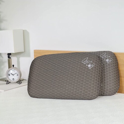 I Love Pillow Traditional Low Profile Sleeping Pillow with Graphene