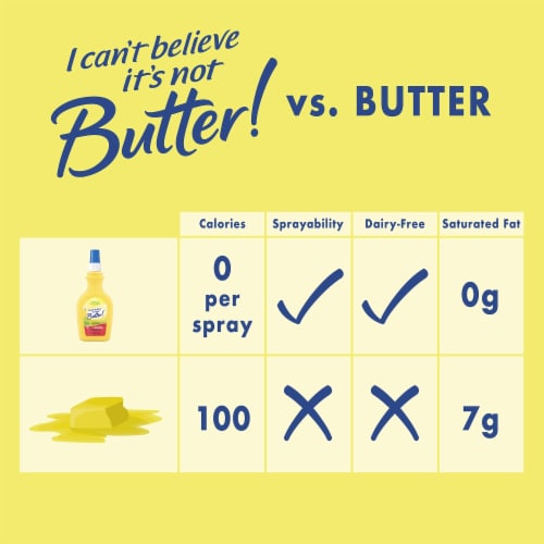 I Can’t Believe It’s Not Butter! Original Spray Perspective: right