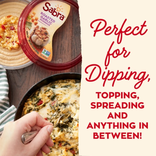 Sabra Roasted Garlic Hummus Perspective: right
