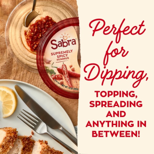 Sabra Supremely Spicy Hummus Perspective: right