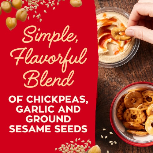 Sabra Snackers Classic Hummus with Pretzels Perspective: right