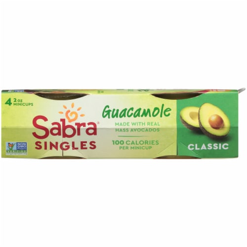 Sabra Classic Guacamole Singles Cups 4 ct / 2 oz Perspective: right
